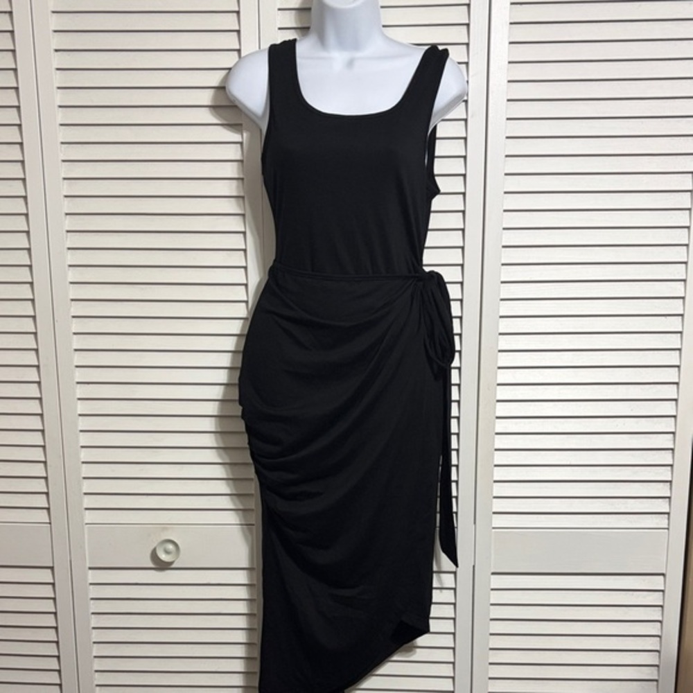 Cupshe Knotted Midi Wrap Dress!